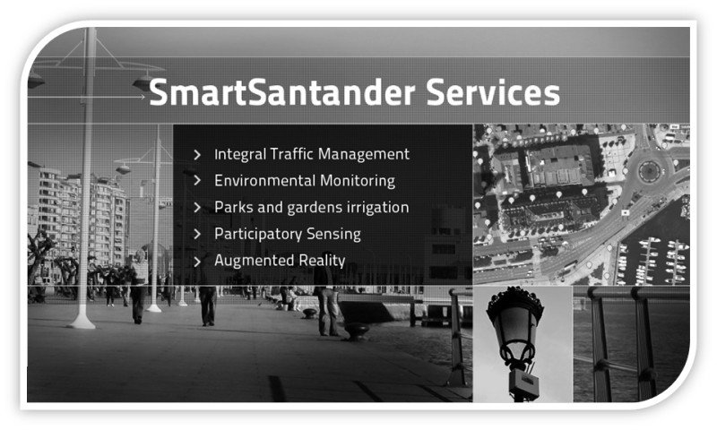 Smart Santander services